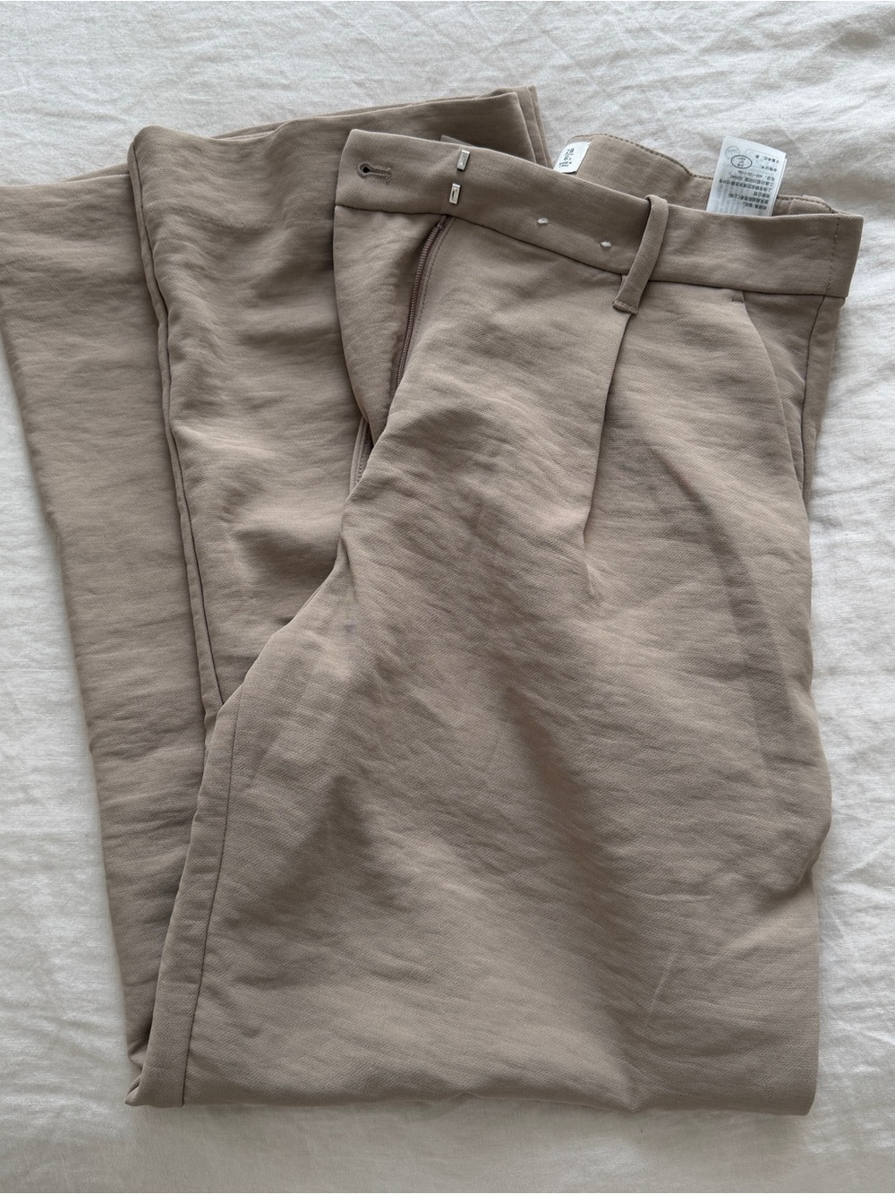 NEW W/O TAGS Abercrombie Sloan Crepe Tailored wide leg dress pants